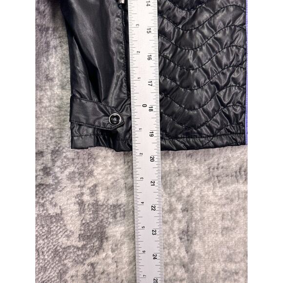 Jamie Sadock Jacket XS Womens Color Block Full Zip Quilted Bomber Sunsense - Picture 6 of 7